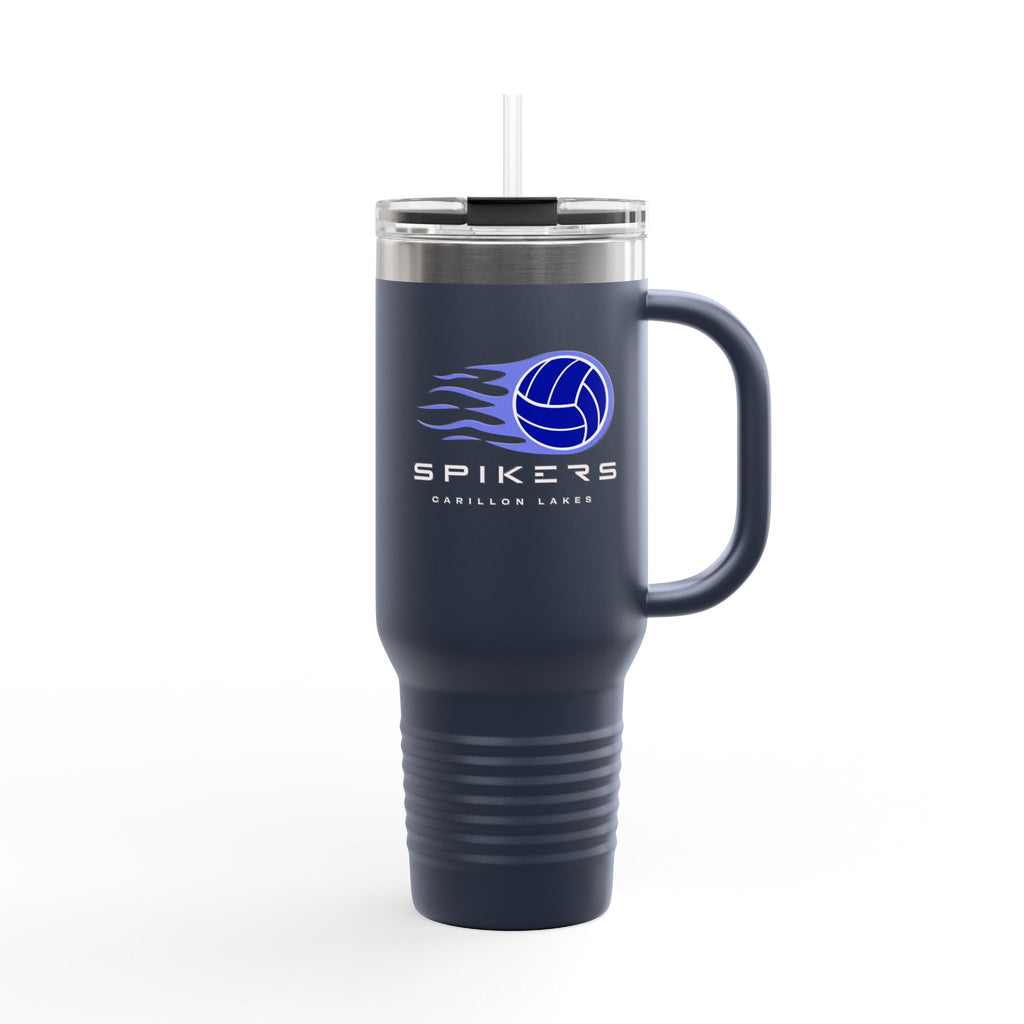 Spikers Tumbler 40oz Insulated Travel Mug - Blue