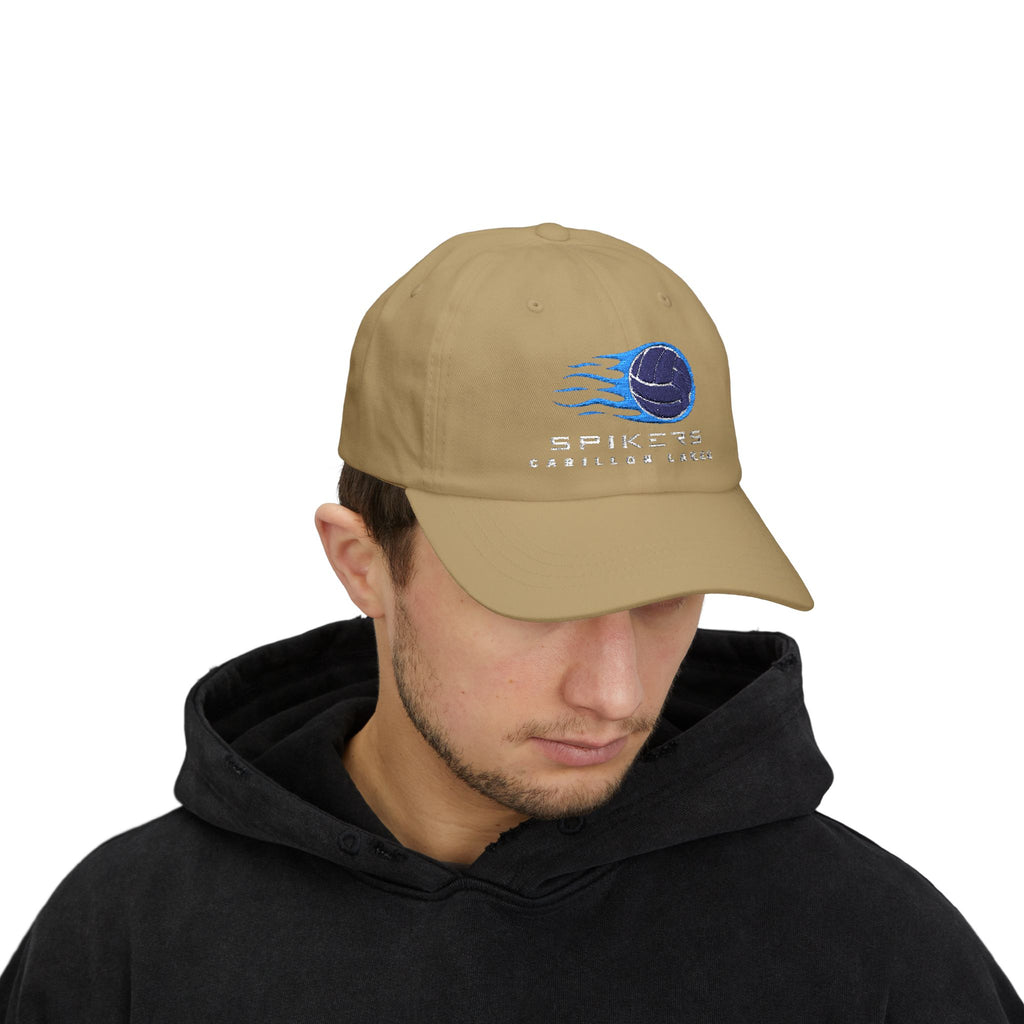 Spikers Embroidered Sports Hat - Blue Logo