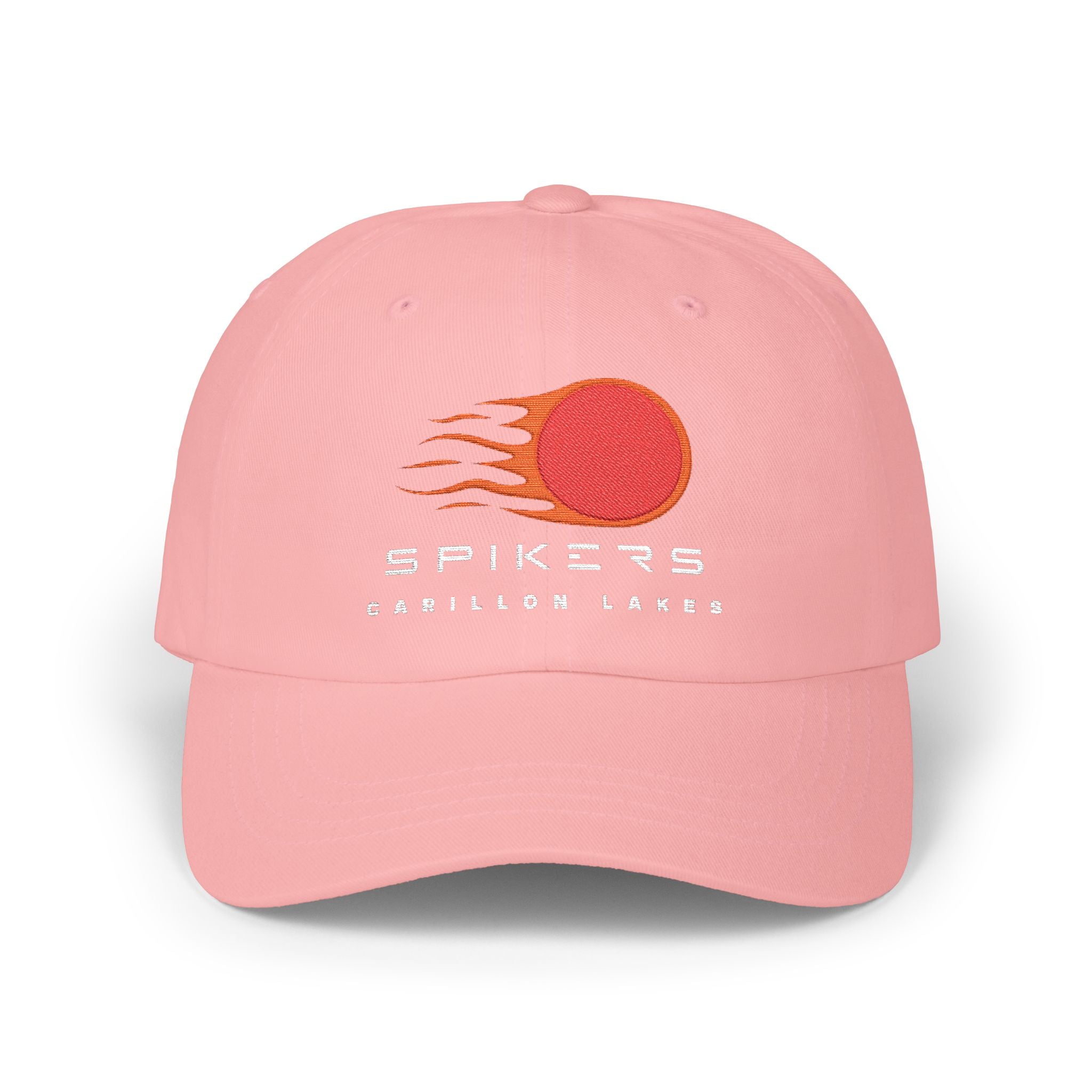 Spikers Embroidered Sports Hat - Red Logo
