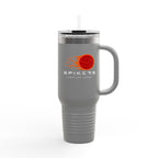 Spikers Tumbler 40oz Insulated Travel Mug - Red