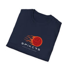 Spikers Logo Tee - Red