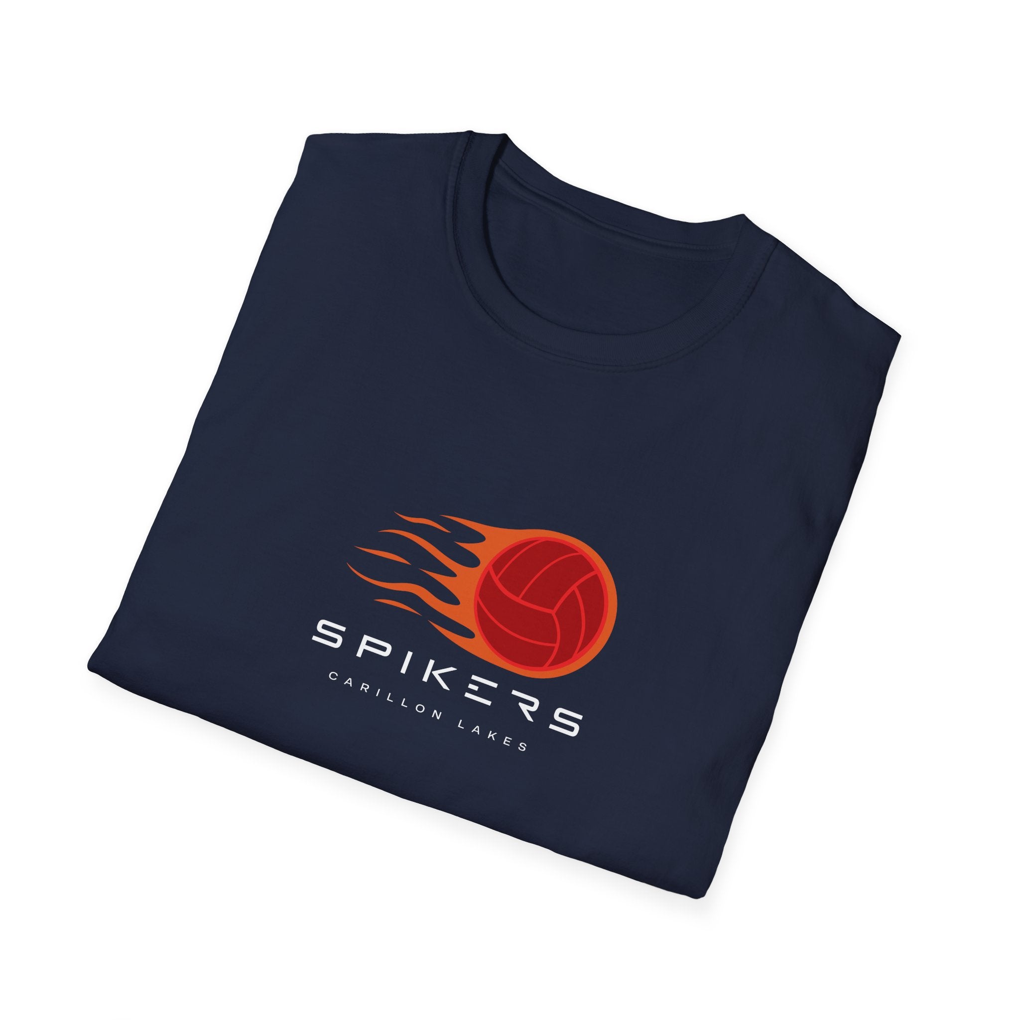 Spikers Logo Tee - Red