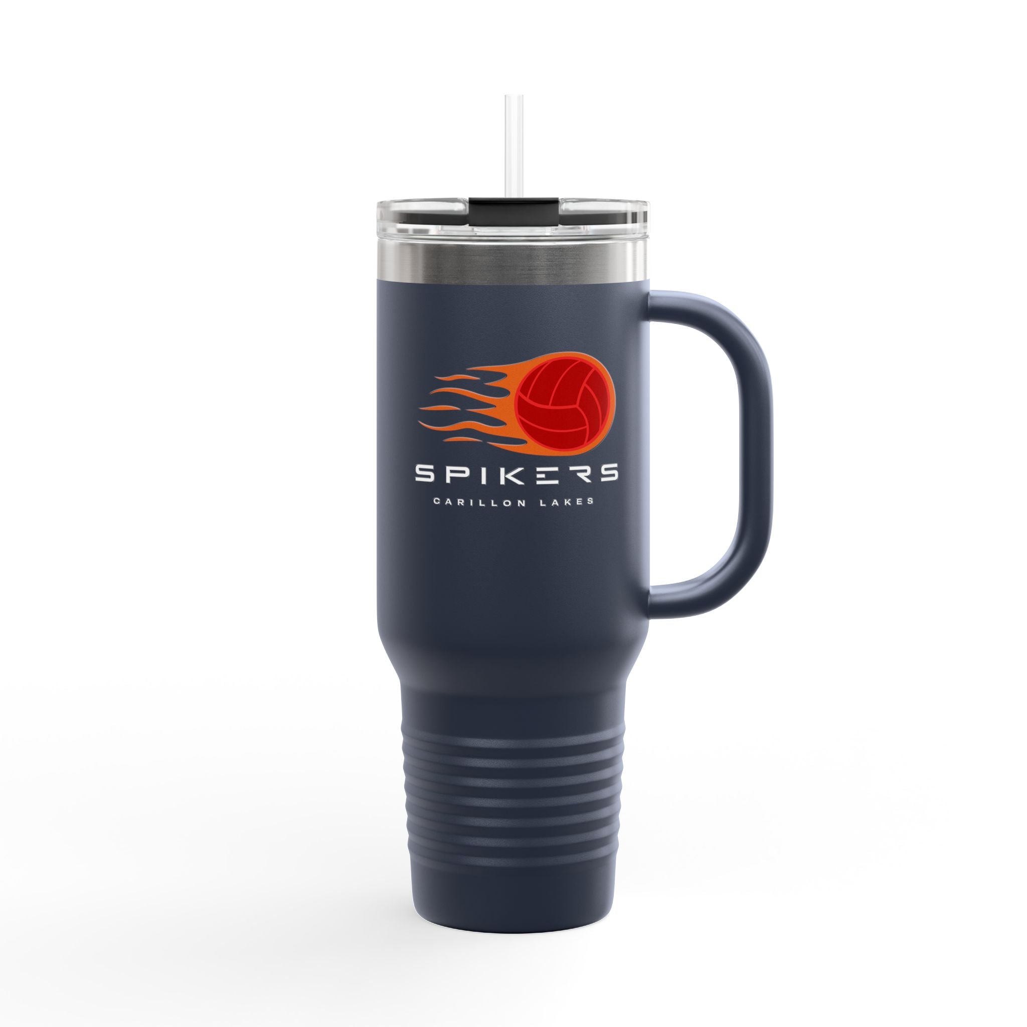 Spikers Tumbler 40oz Insulated Travel Mug - Red