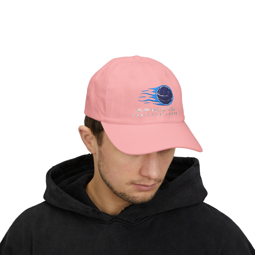 Spikers Embroidered Sports Hat - Blue Logo
