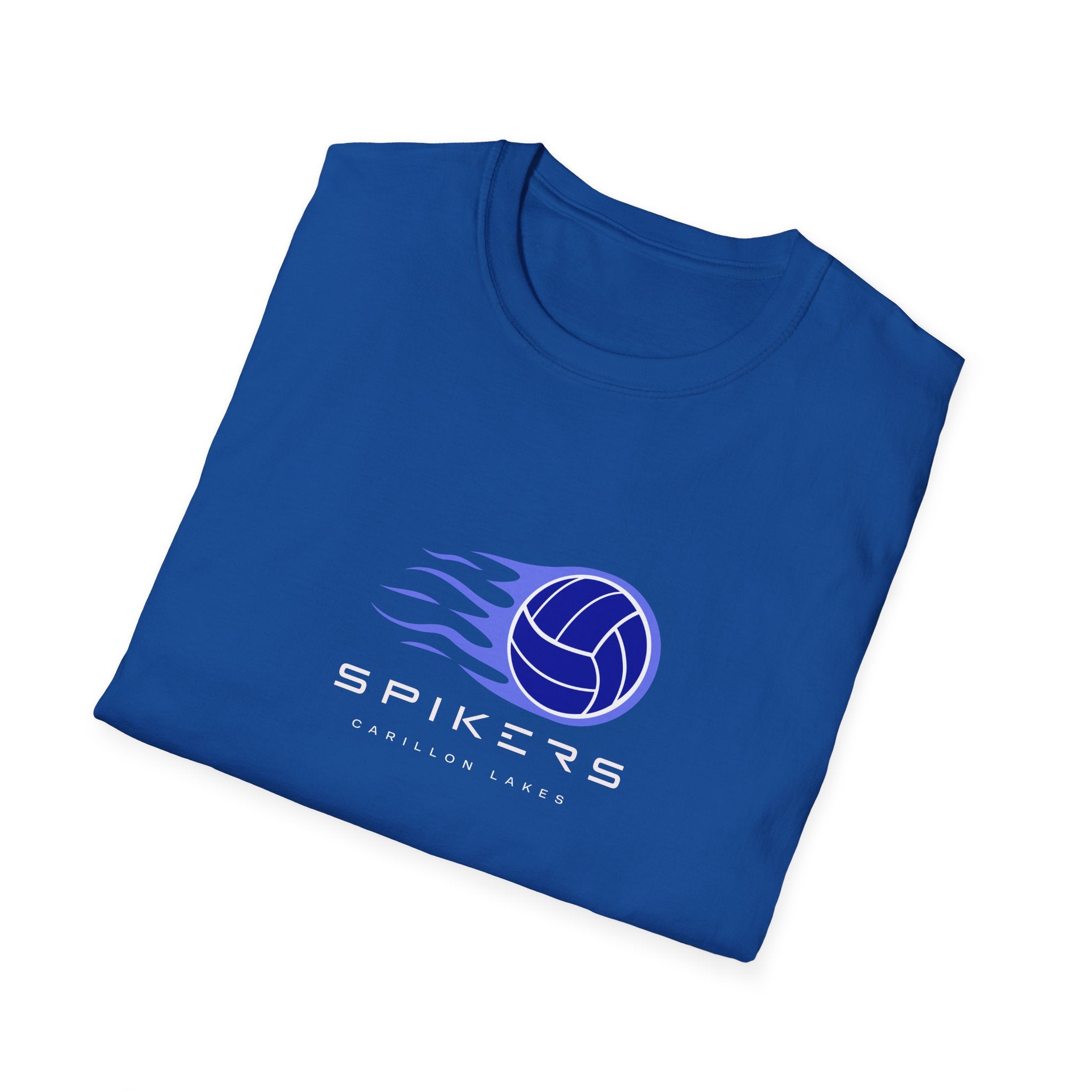 Spikers Logo Tee - Blue