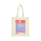 Cat Mom Canvas Tote