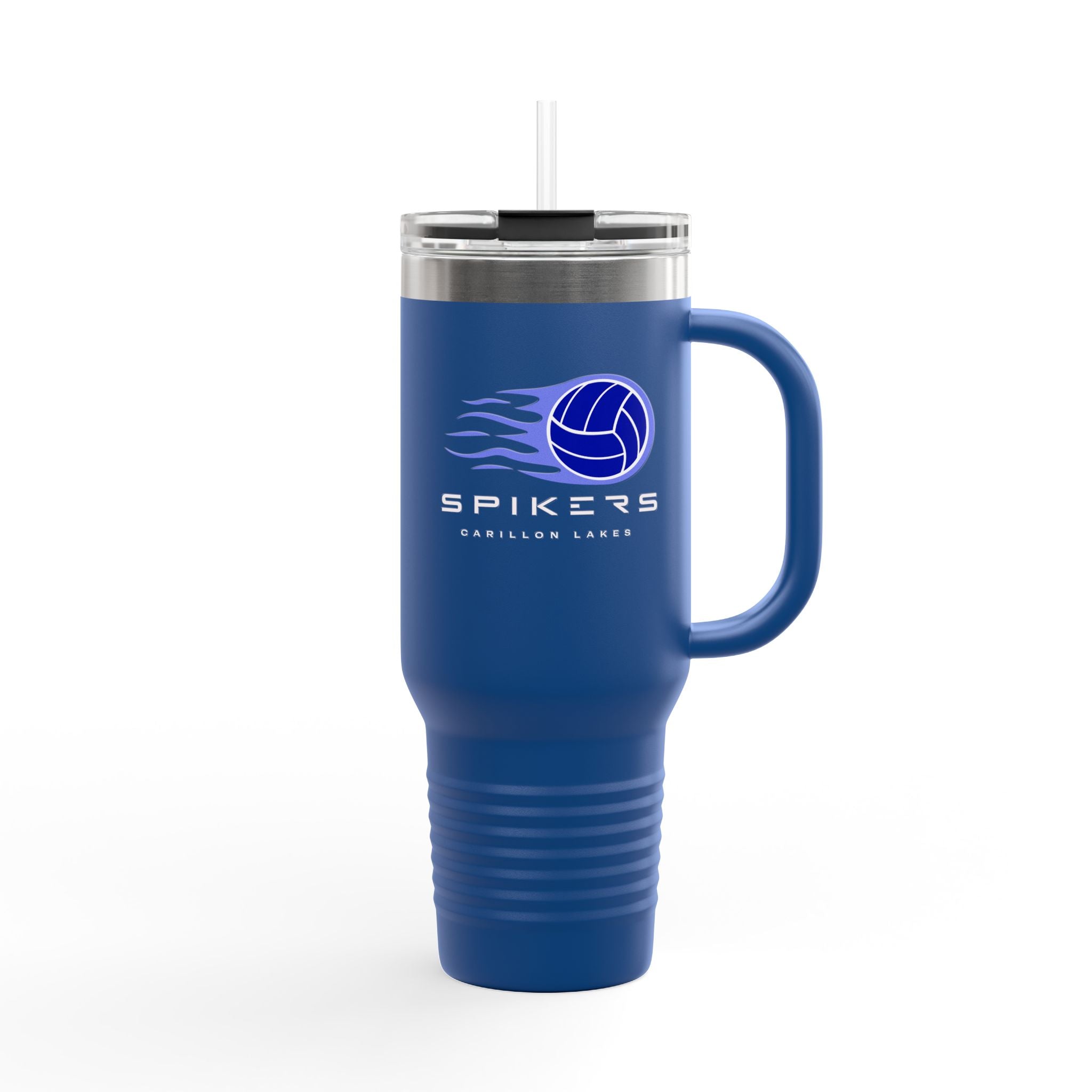 Spikers Tumbler 40oz Insulated Travel Mug - Blue