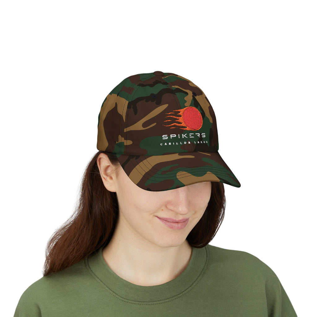 Spikers Embroidered Sports Hat - Red Logo