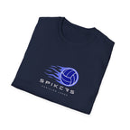 Spikers Logo Tee - Blue