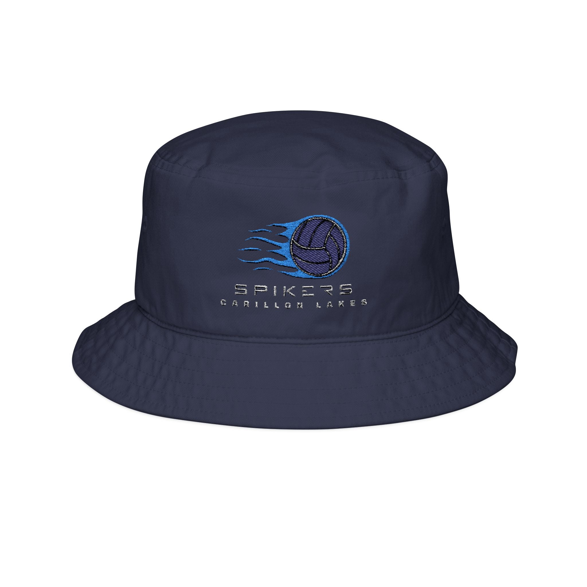 Spikers Embroidered Bucket Hat - Blue Logo