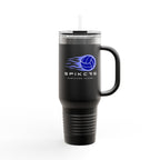 Spikers Tumbler 40oz Insulated Travel Mug - Blue