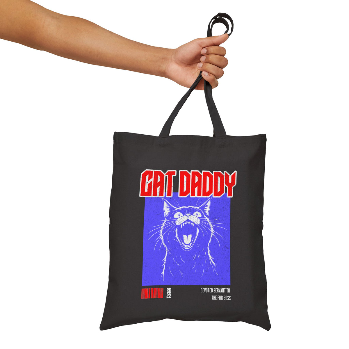 Cat Daddy Canvas Tote