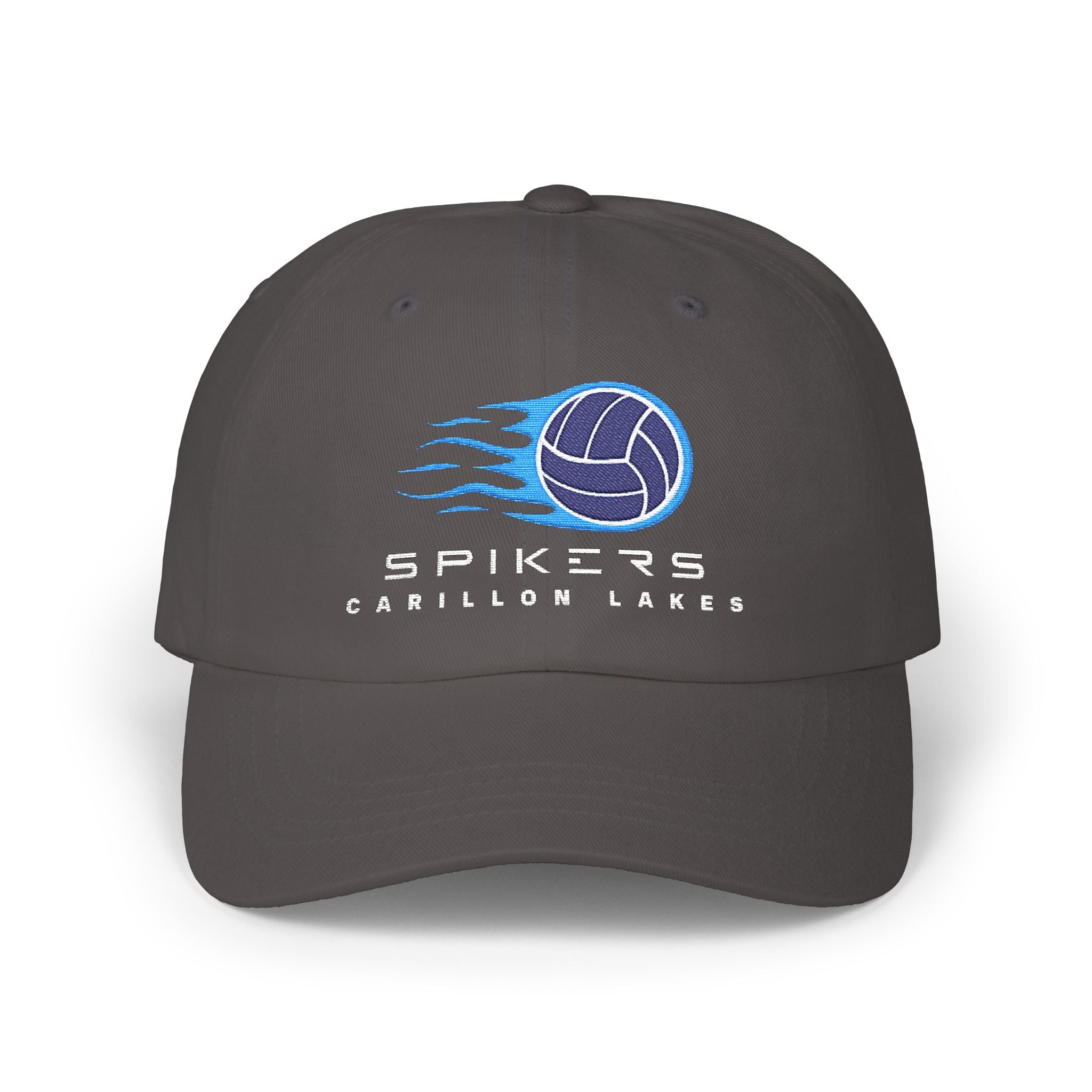 Spikers Embroidered Sports Hat - Blue Logo
