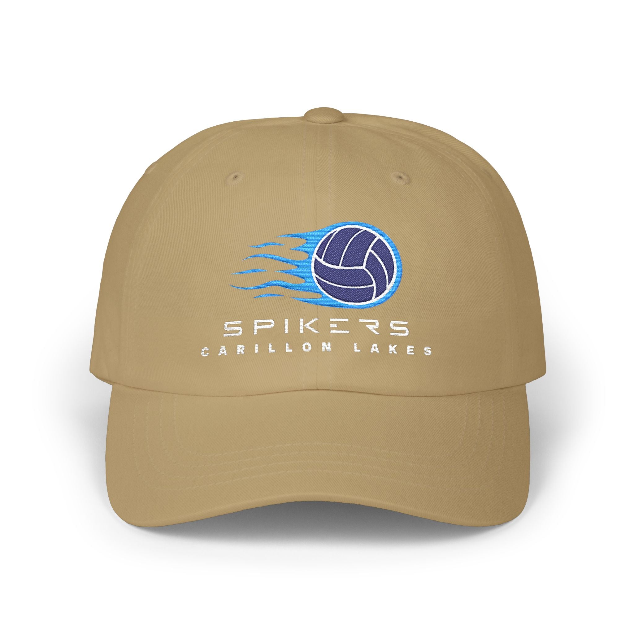 Spikers Embroidered Sports Hat - Blue Logo