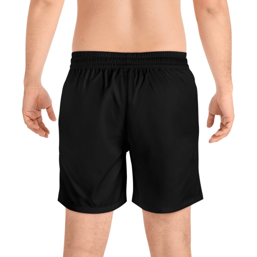 Spikers Logo Swim Shorts | Men's Mid-Length - Red
