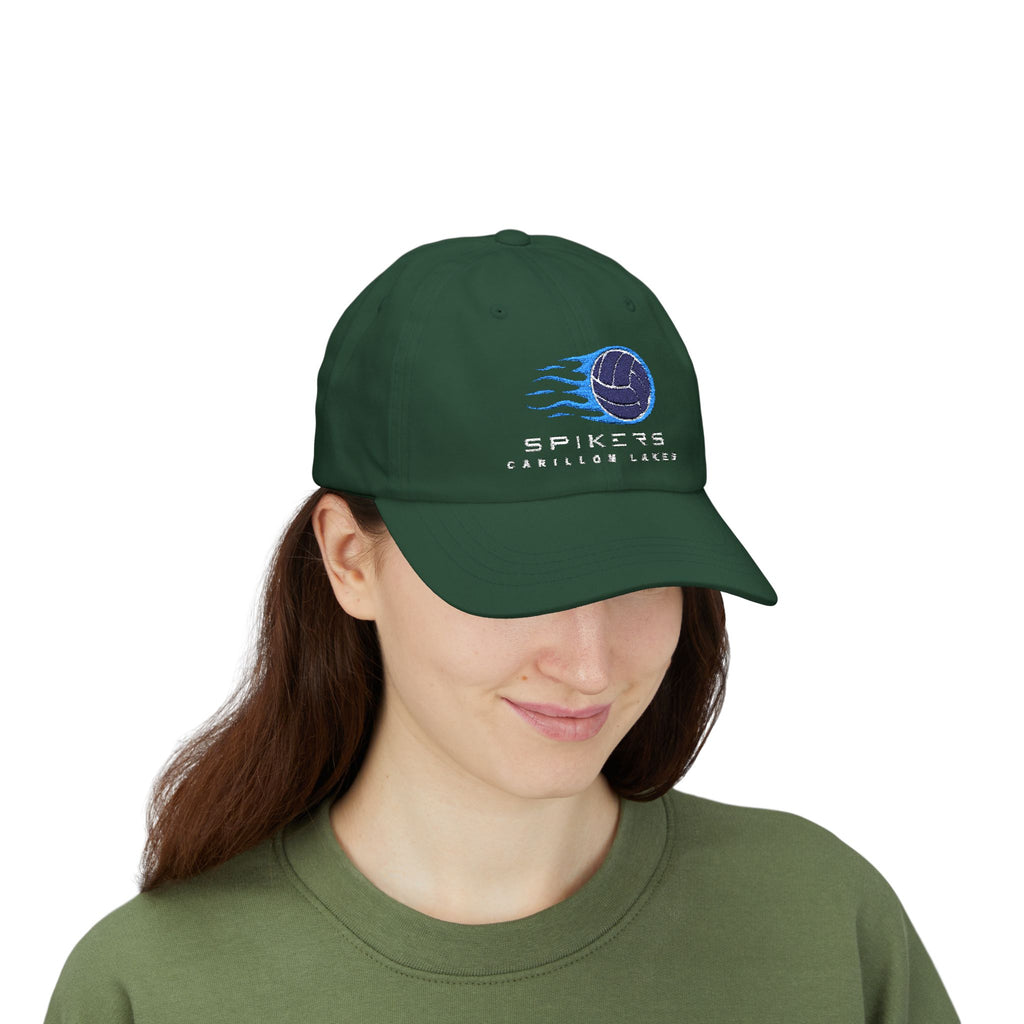Spikers Embroidered Sports Hat - Blue Logo