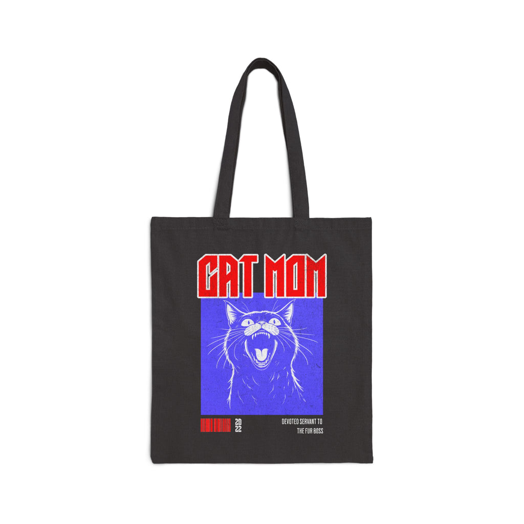 Cat Mom Canvas Tote
