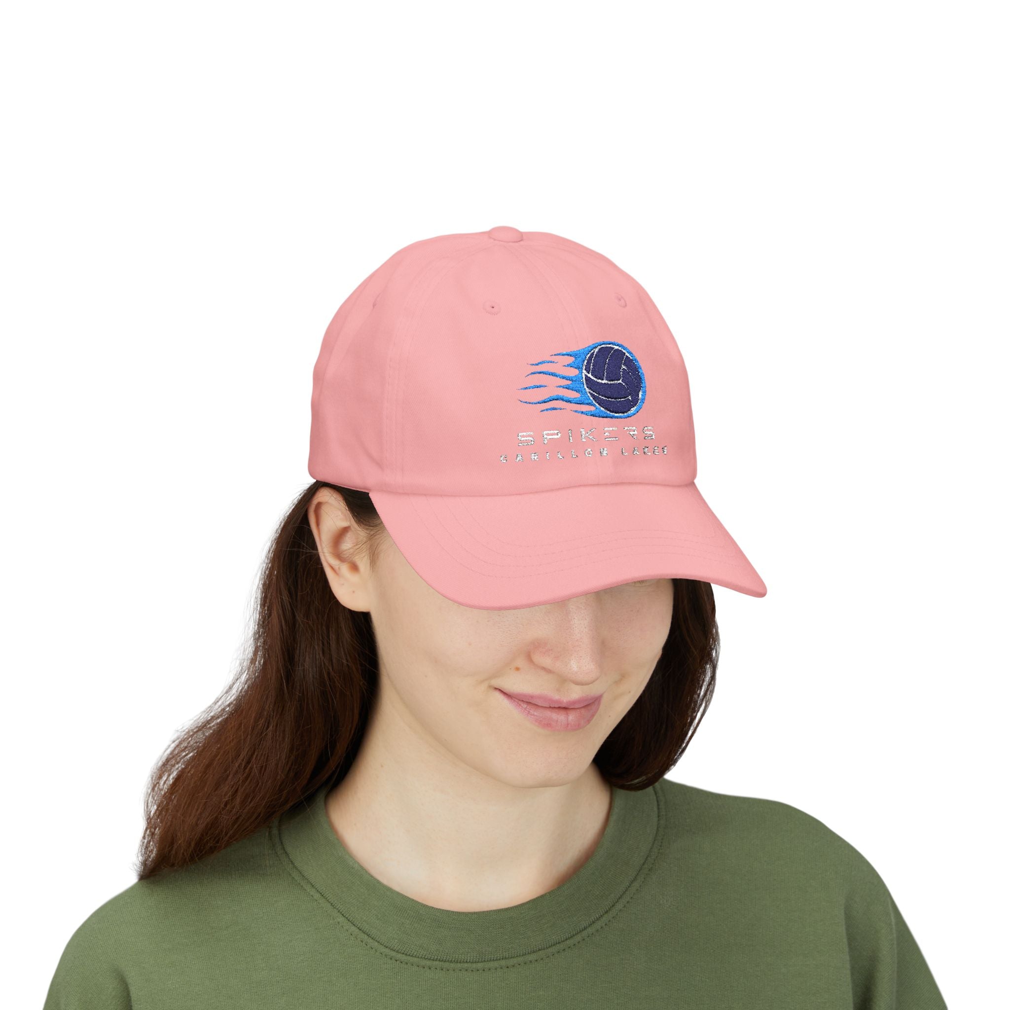 Spikers Embroidered Sports Hat - Blue Logo
