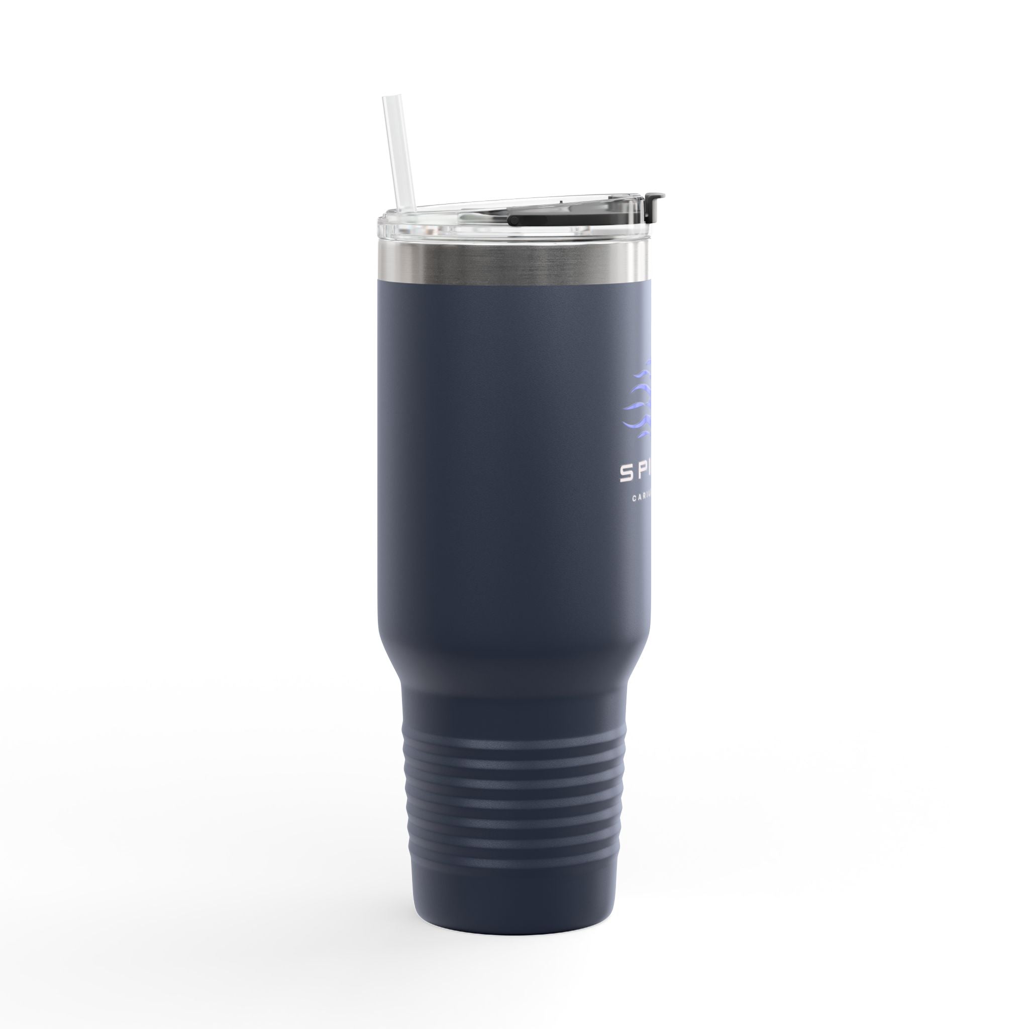 Spikers Tumbler 40oz Insulated Travel Mug - Blue