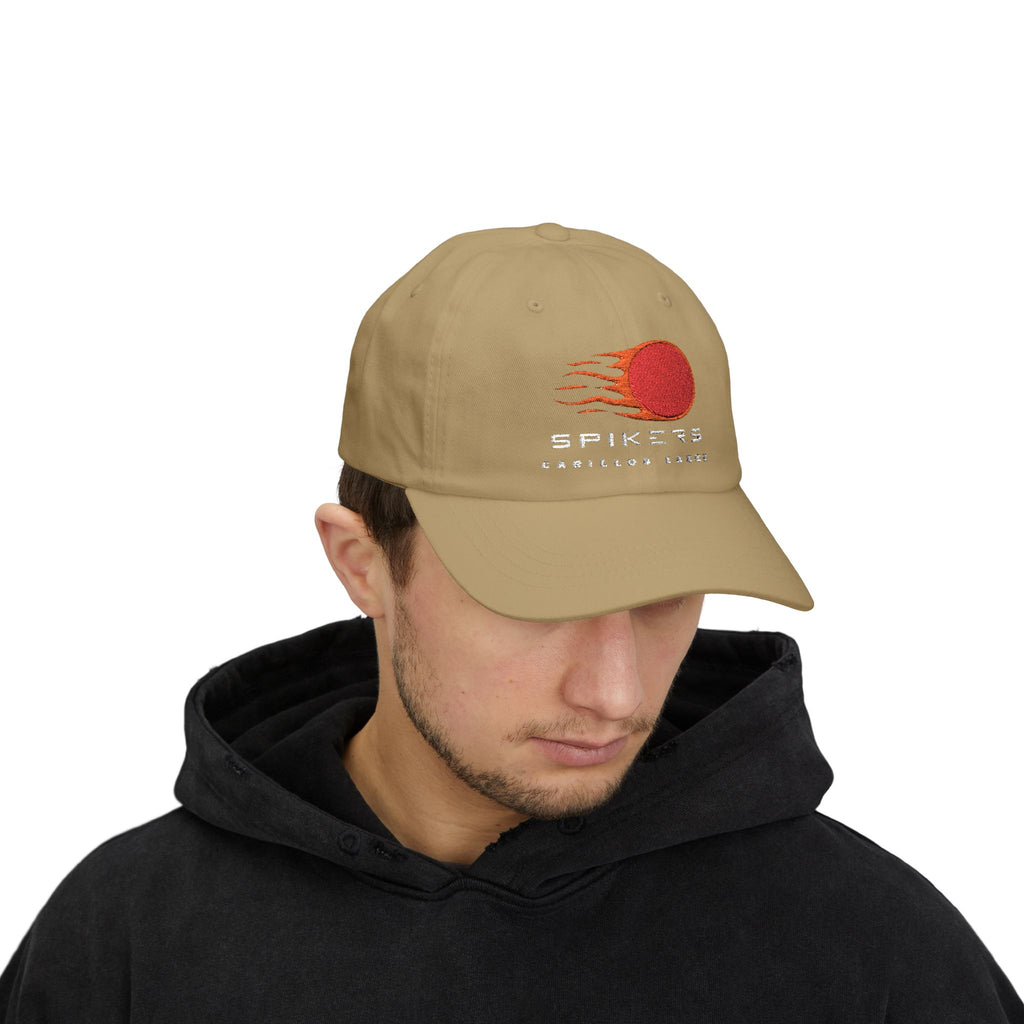Spikers Embroidered Sports Hat - Red Logo