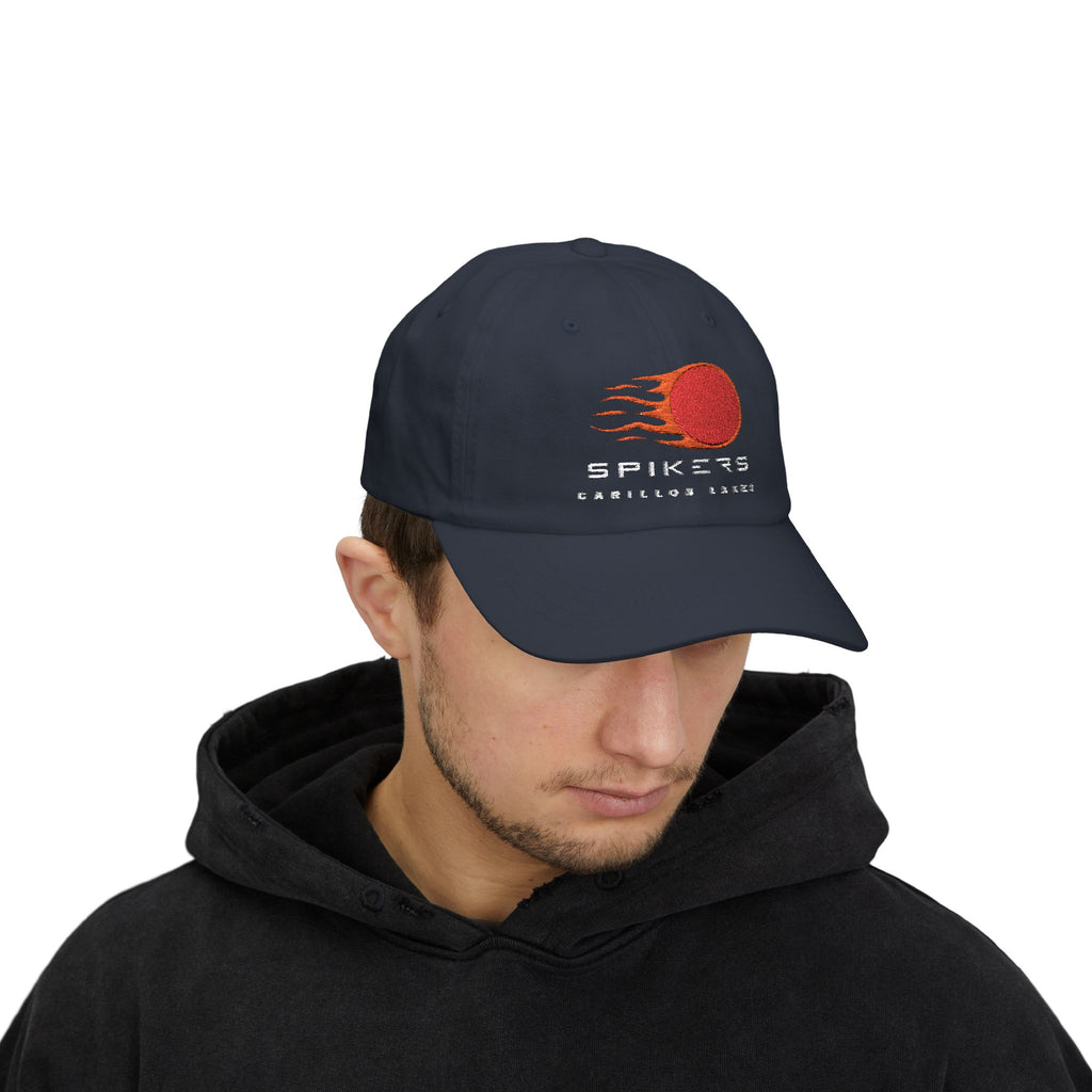 Spikers Embroidered Sports Hat - Red Logo