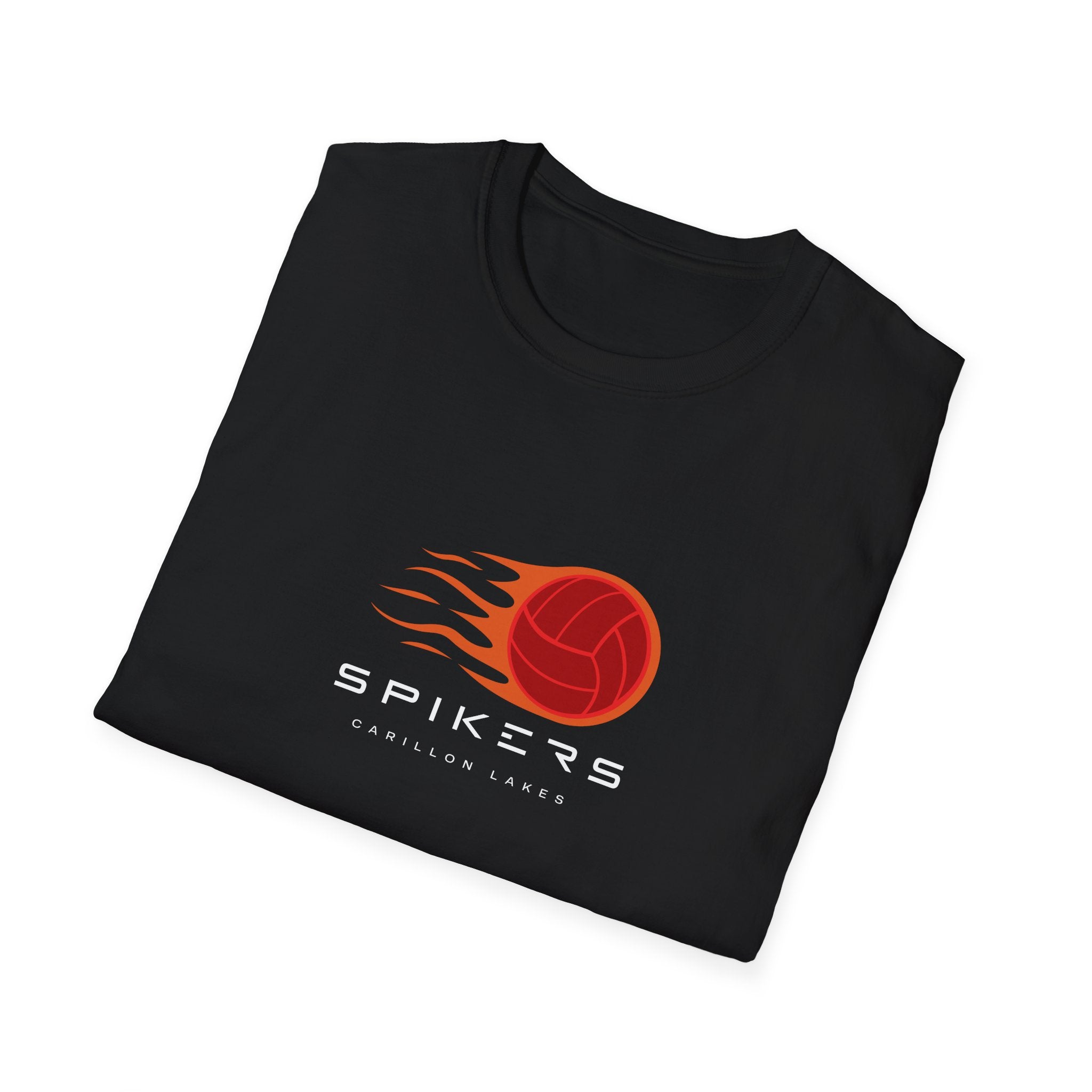Spikers Logo Tee - Red