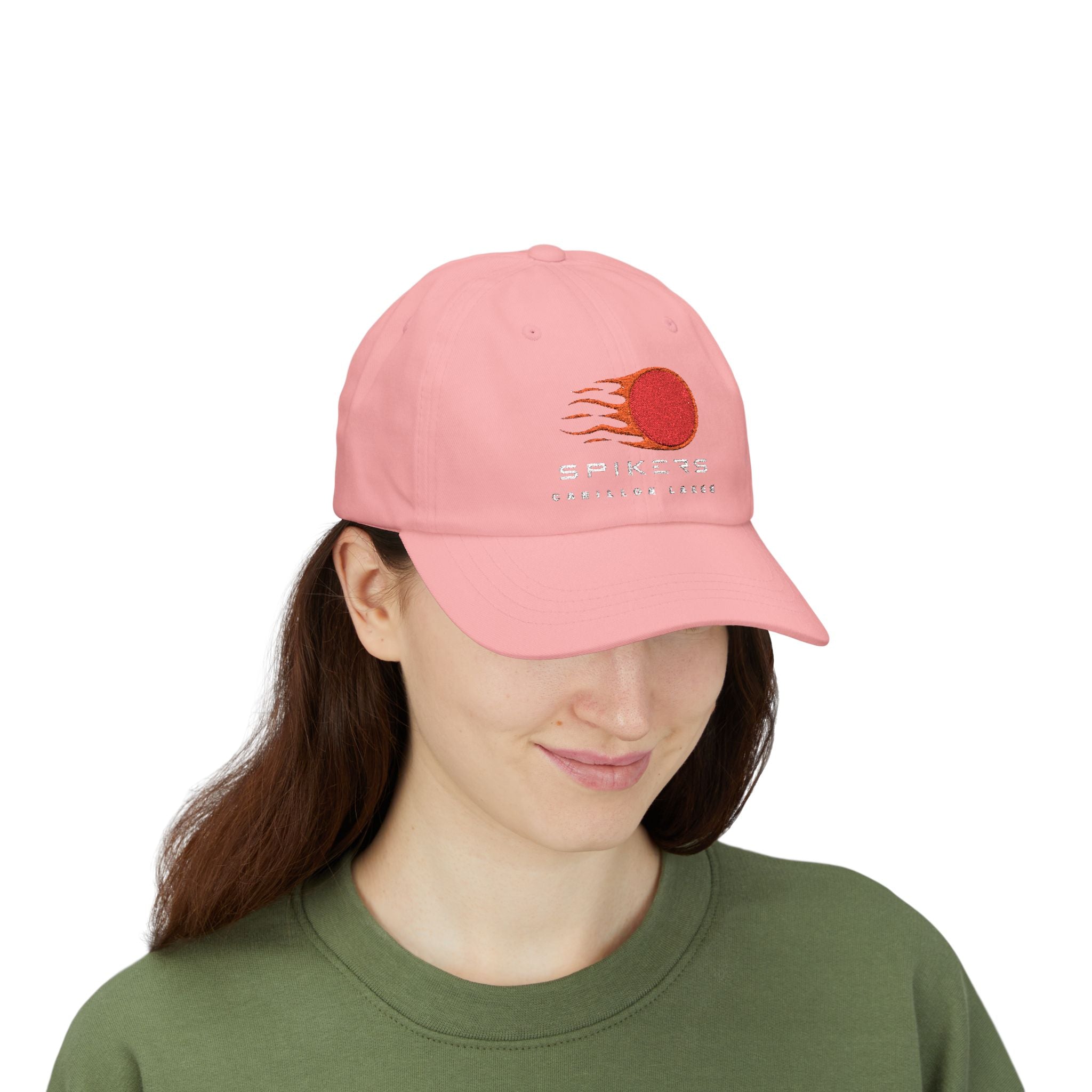 Spikers Embroidered Sports Hat - Red Logo