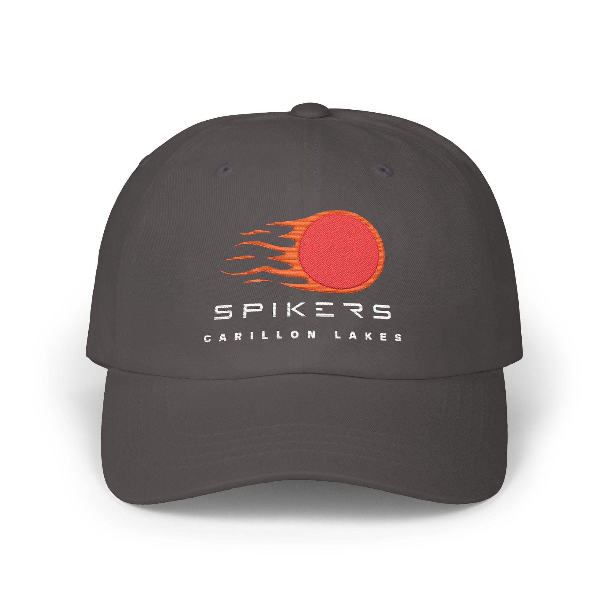 Spikers Embroidered Sports Hat - Red Logo