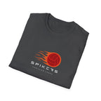 Spikers Logo Tee - Red