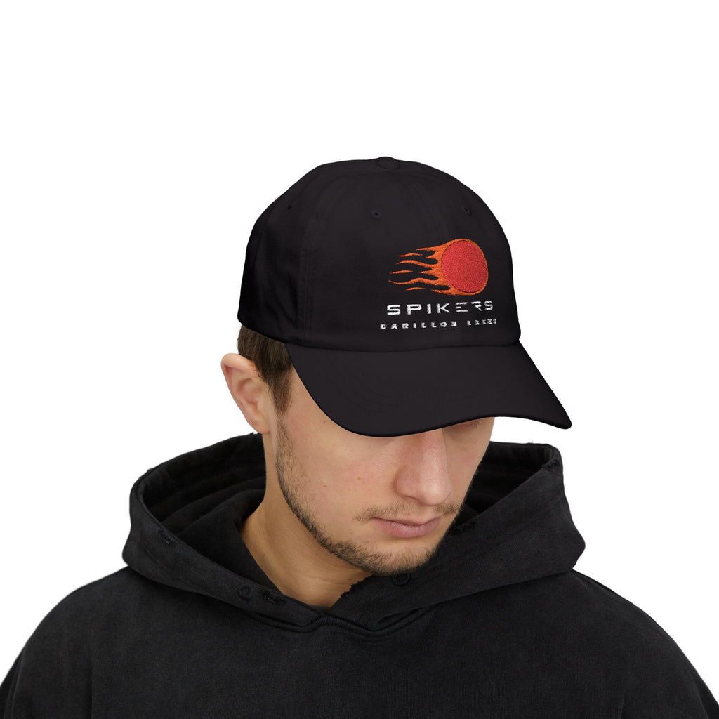 Spikers Embroidered Sports Hat - Red Logo