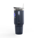 Spikers Tumbler 40oz Insulated Travel Mug - Blue