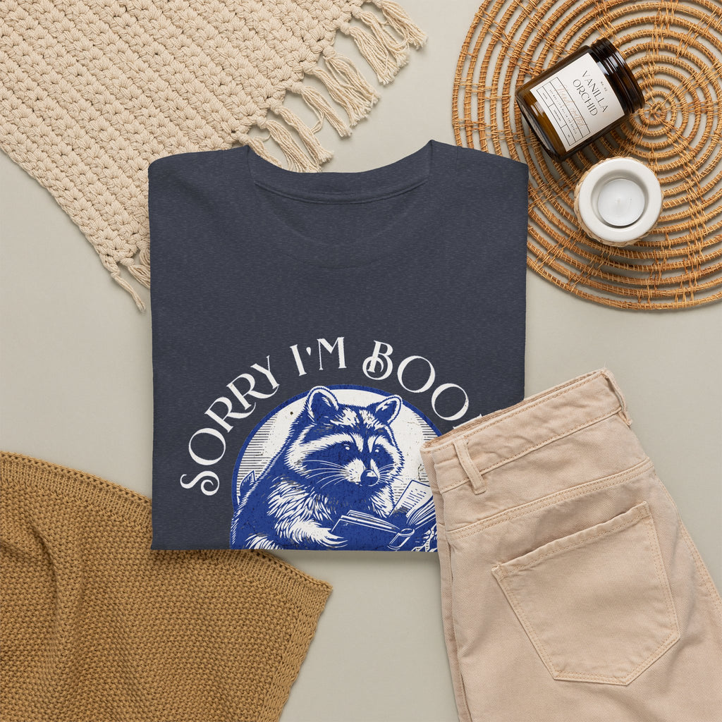Sorry I’m Booked Raccoon T-Shirt