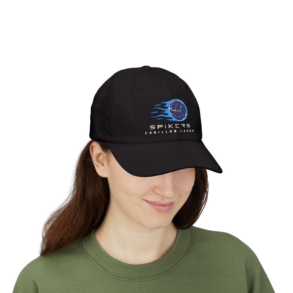Spikers Embroidered Sports Hat - Blue Logo
