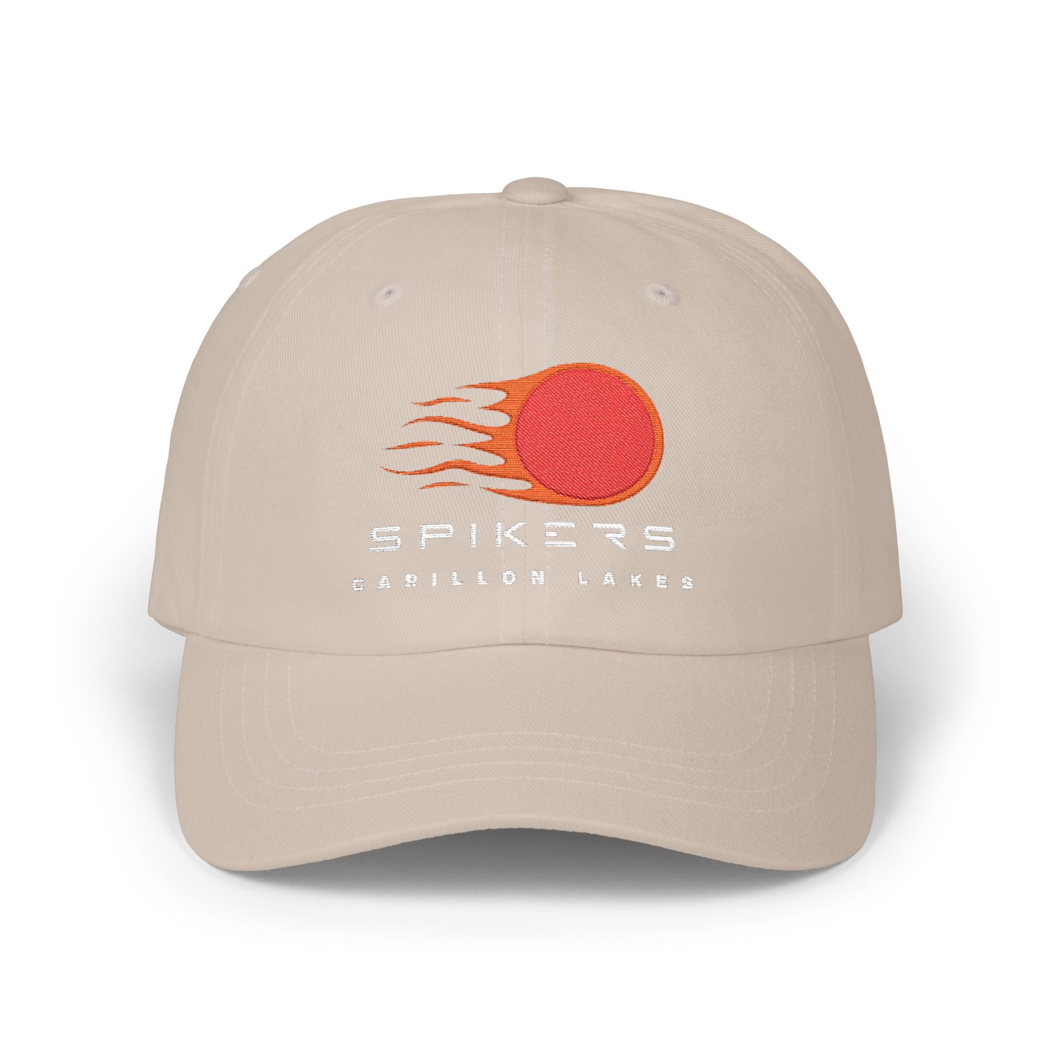 Spikers Embroidered Sports Hat - Red Logo