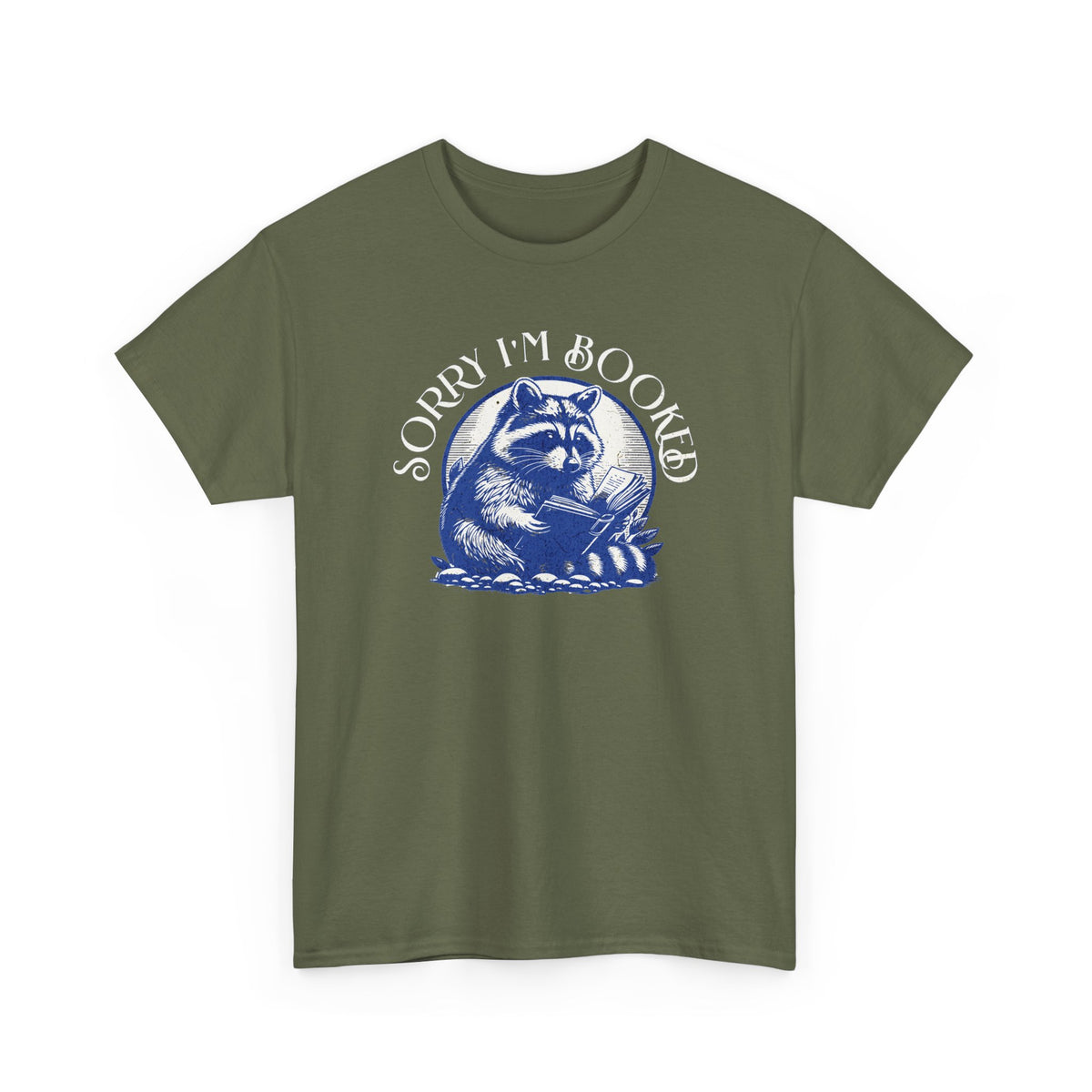 Sorry I’m Booked Raccoon T-Shirt