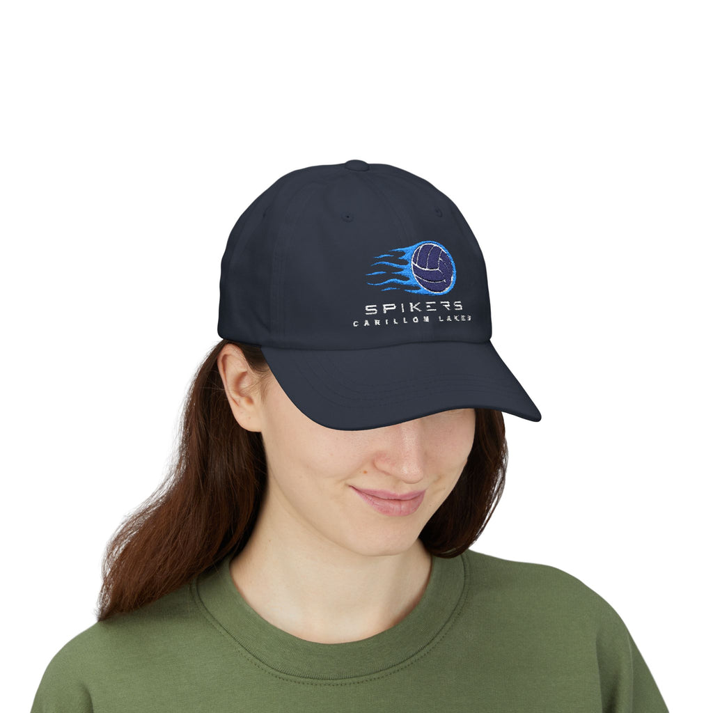 Spikers Embroidered Sports Hat - Blue Logo
