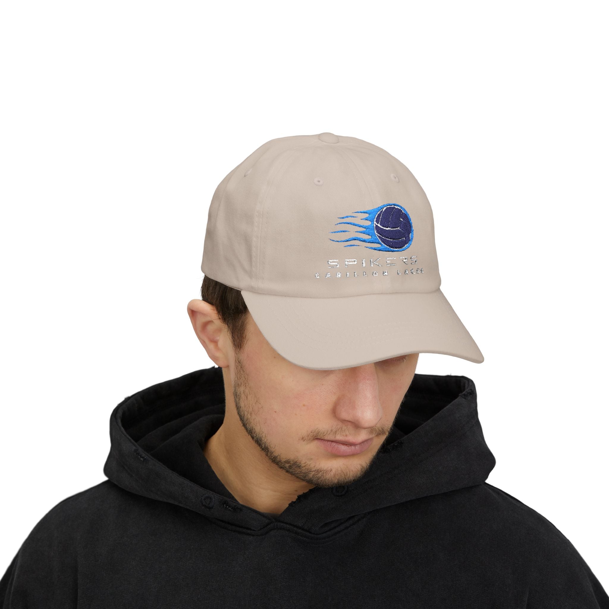 Spikers Embroidered Sports Hat - Blue Logo