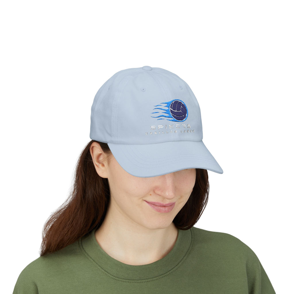 Spikers Embroidered Sports Hat - Blue Logo