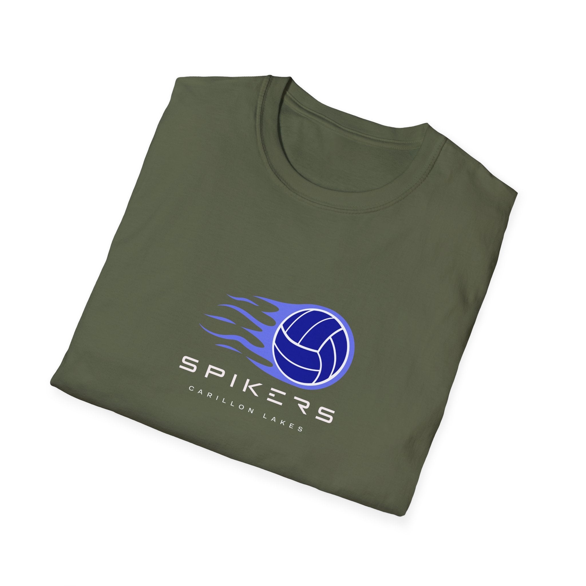 Spikers Logo Tee - Blue
