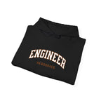 Aerospace Engineer Hoodie — Folded, Black