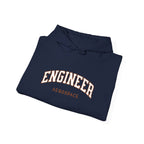 Aerospace Engineer Hoodie — Folded, Navy