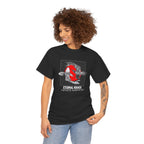 Eternal Khaos Koi T-Shirt — Person 1, Black